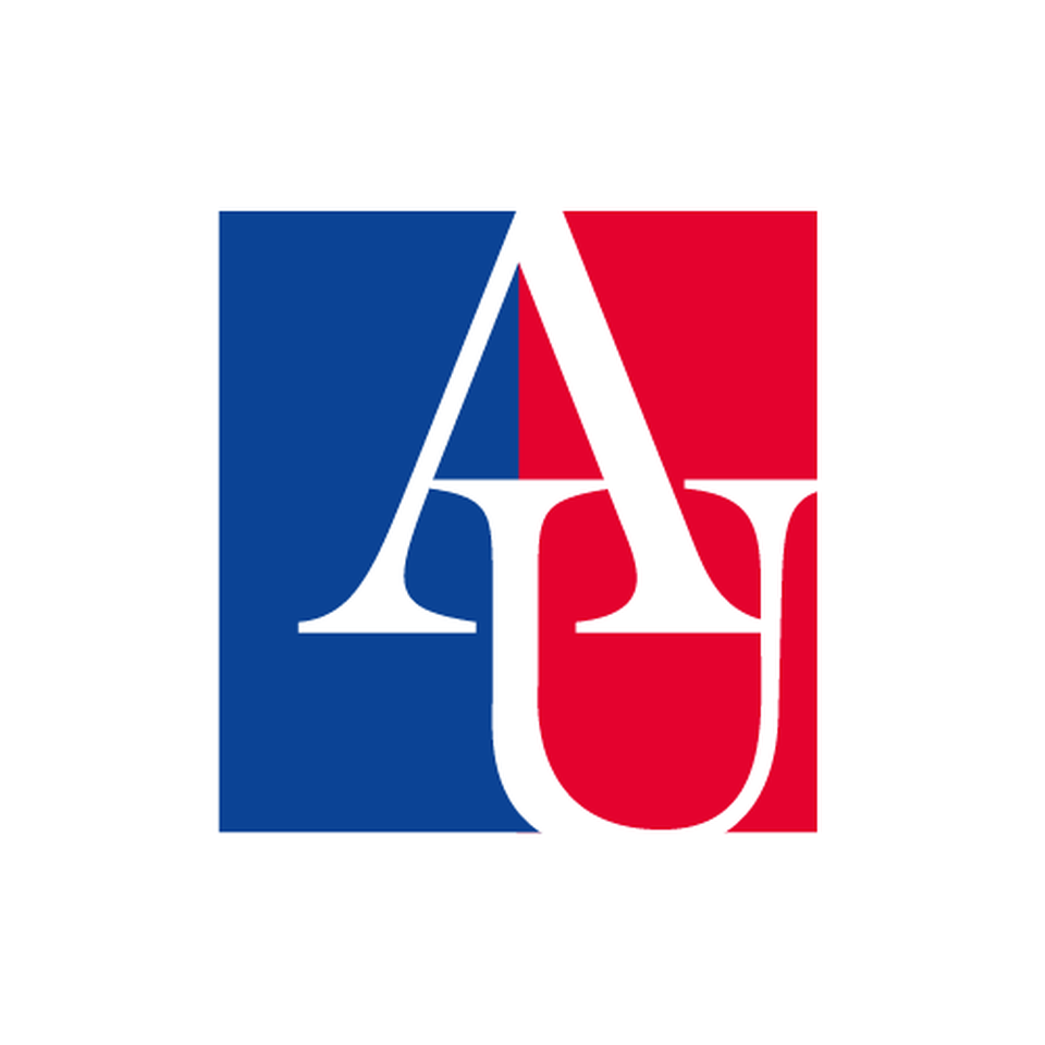 American University logo