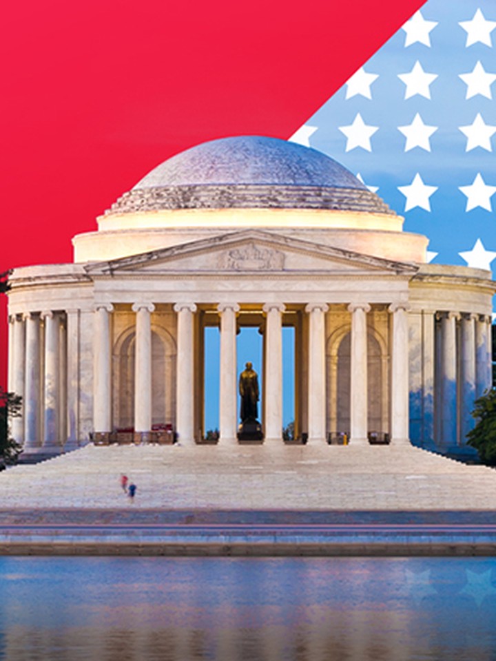The Jefferson Memorial in Washington, D.C.