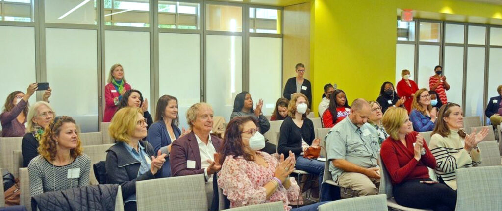 Attendees at the Sally L. Smith Distiguished Lecture series.