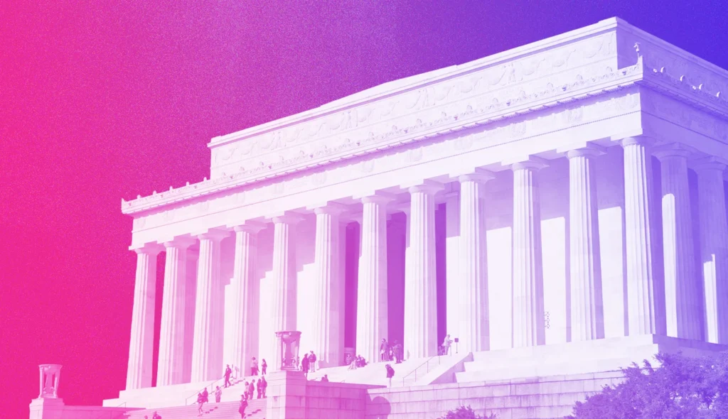 Lincoln Memorial.